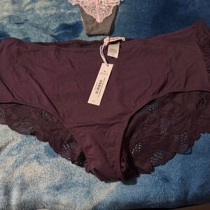 Adore Me Deep Purple Lace Panties